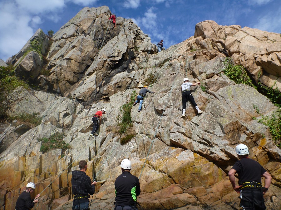 Escalade en Bretagne